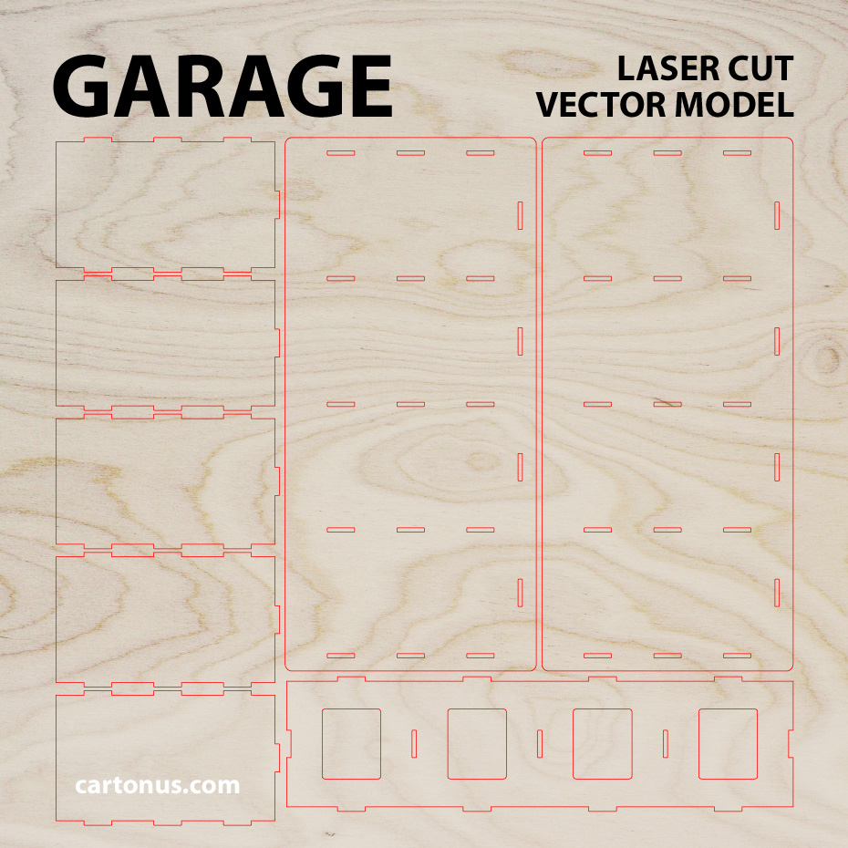 Vector plan/model for laser cutter, cnc, lasercut, laser machine.