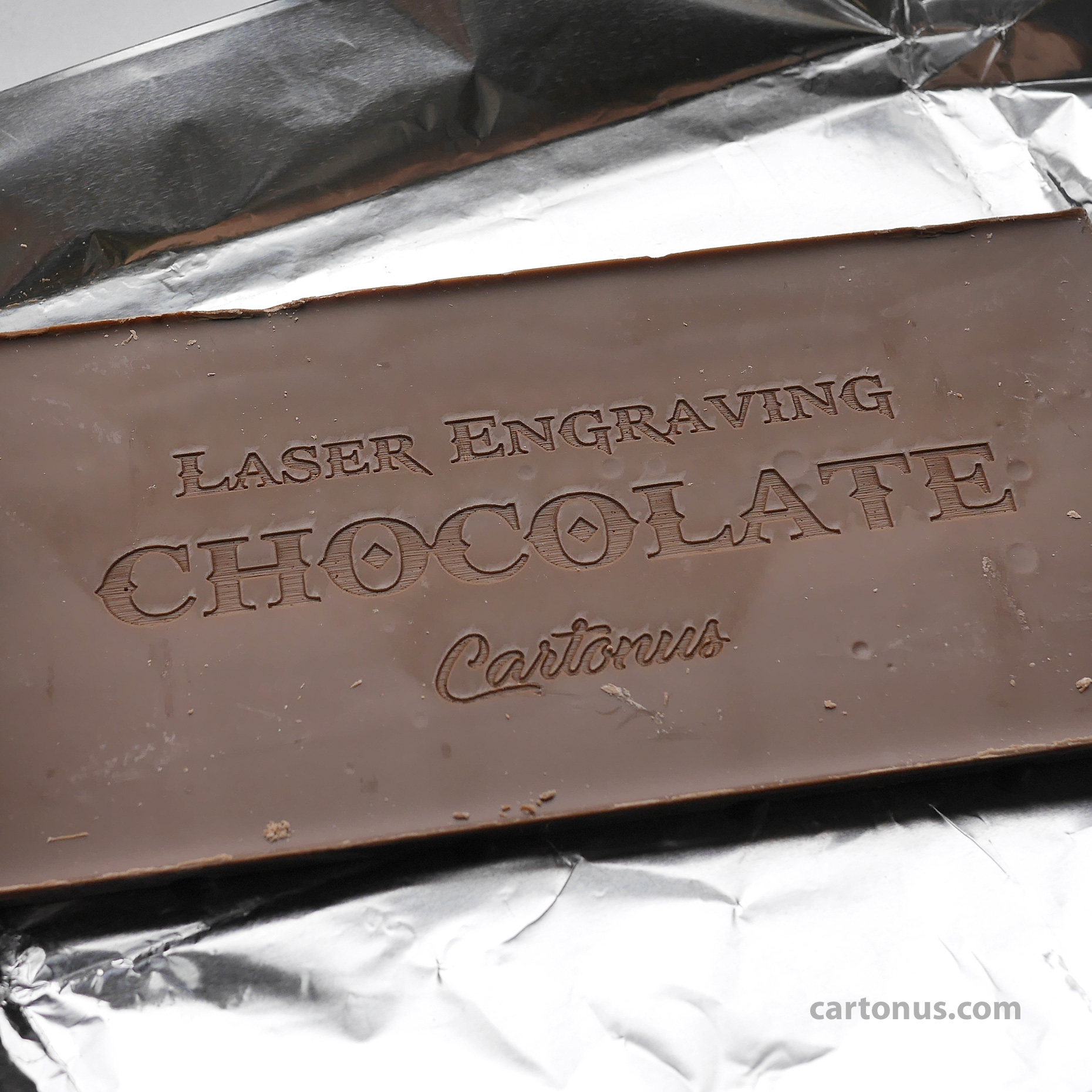 How-to: Laser engraving chocolate with laser engraver