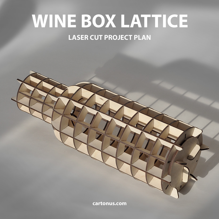 The wine box has a locking swivel lid at the bottom. 
The lid contains a spring-loaded element that does not allow it to accidentally open.