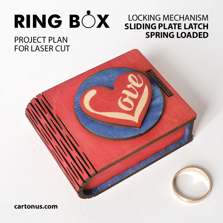 Ring box / Jewelry small box.