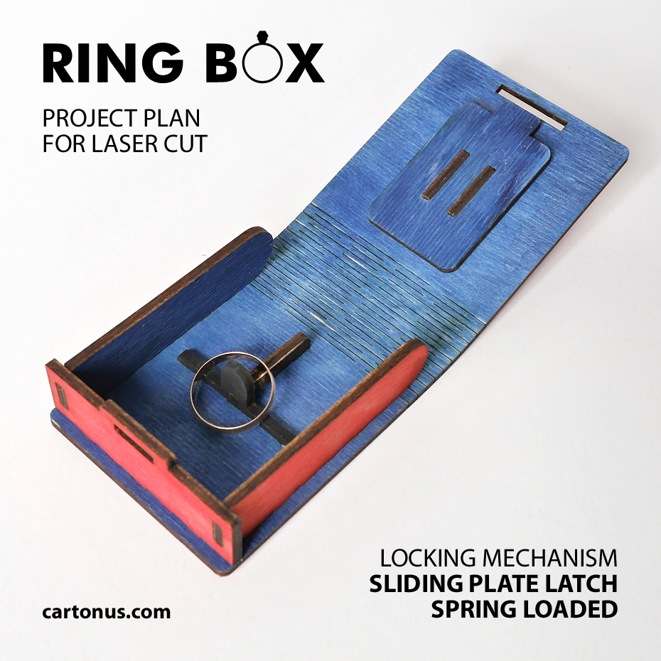 Ring box / Jewelry small box.