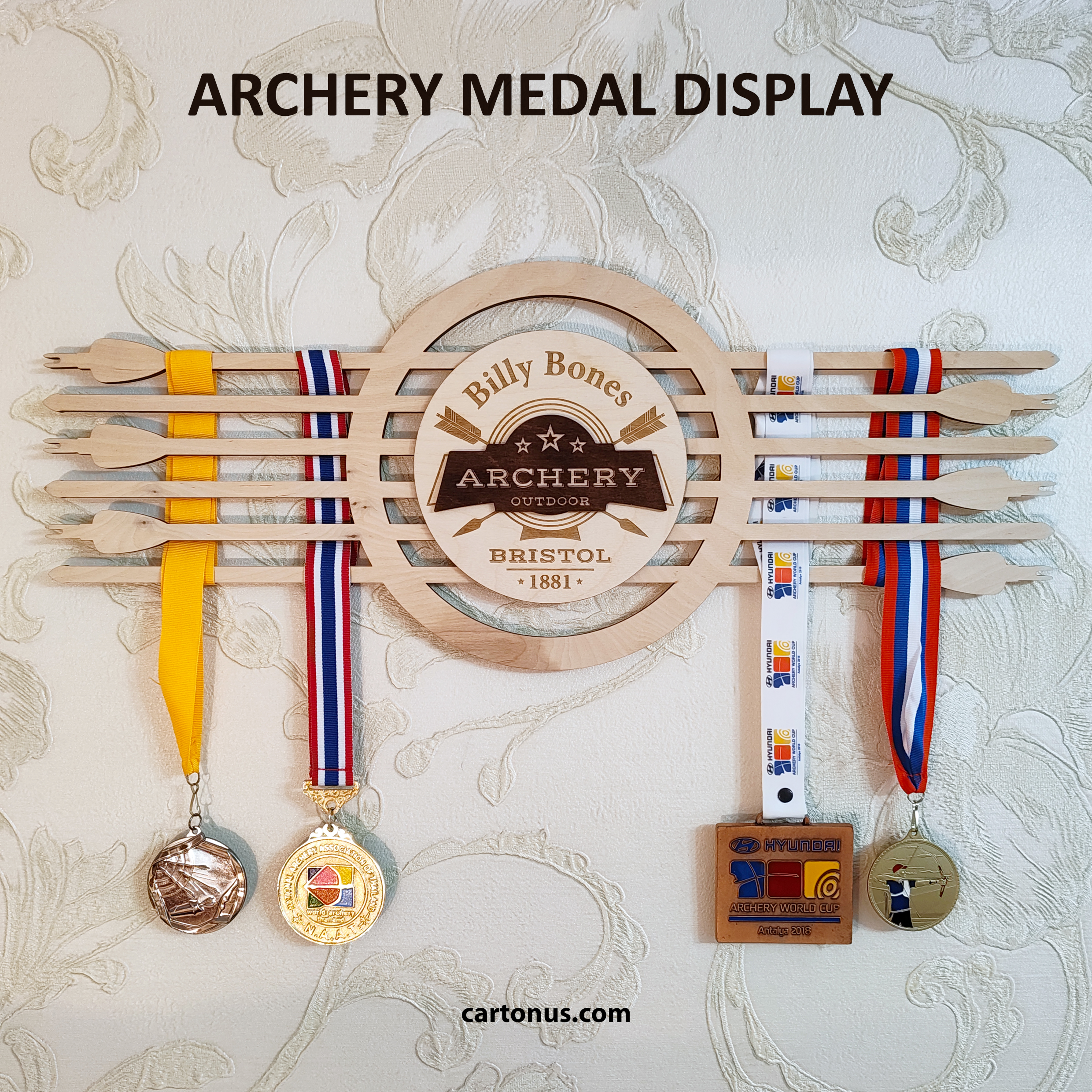 Archery Medal Display